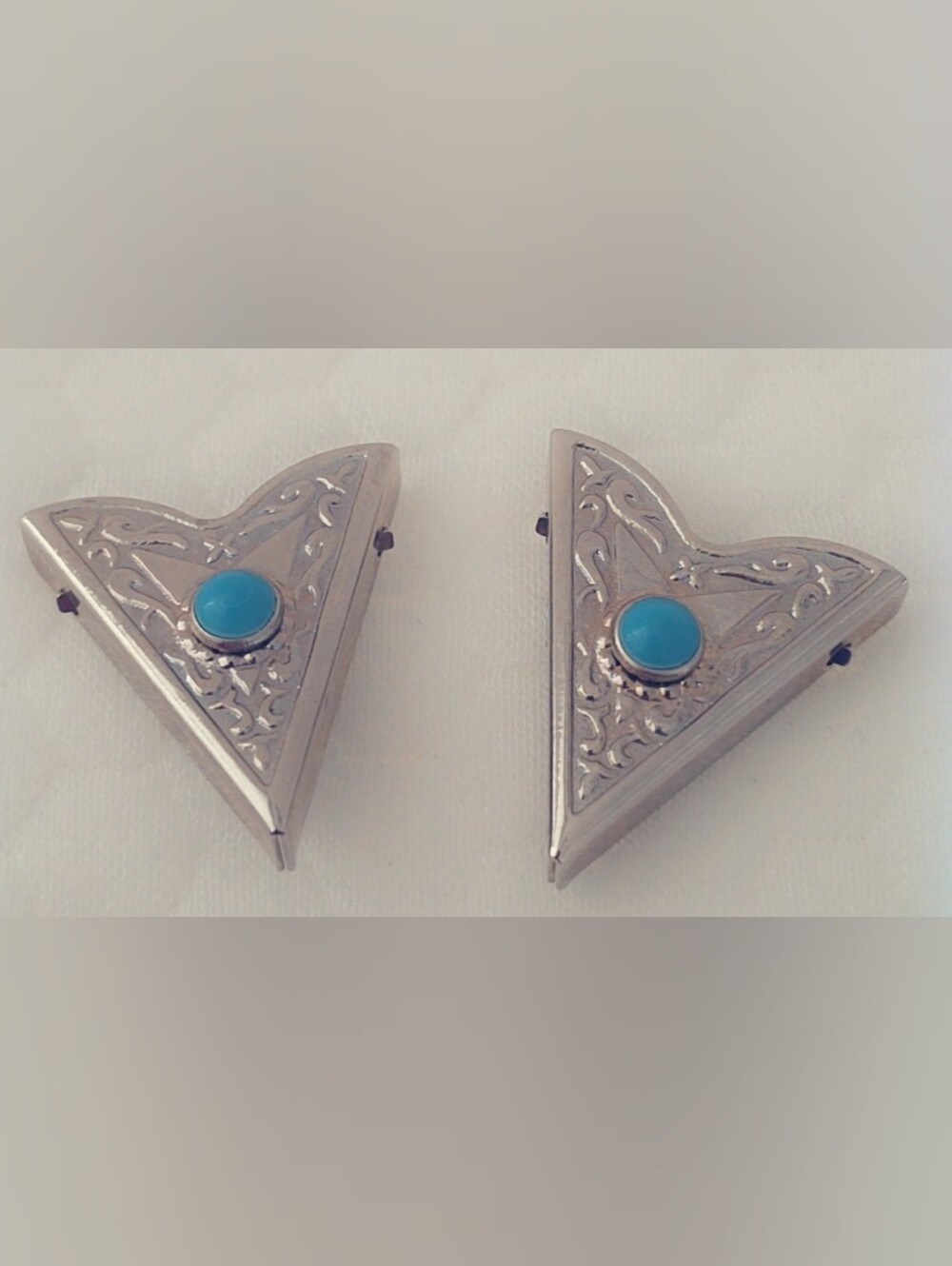 Estate Collar Tips, Sweater Clips, Bolero Clips